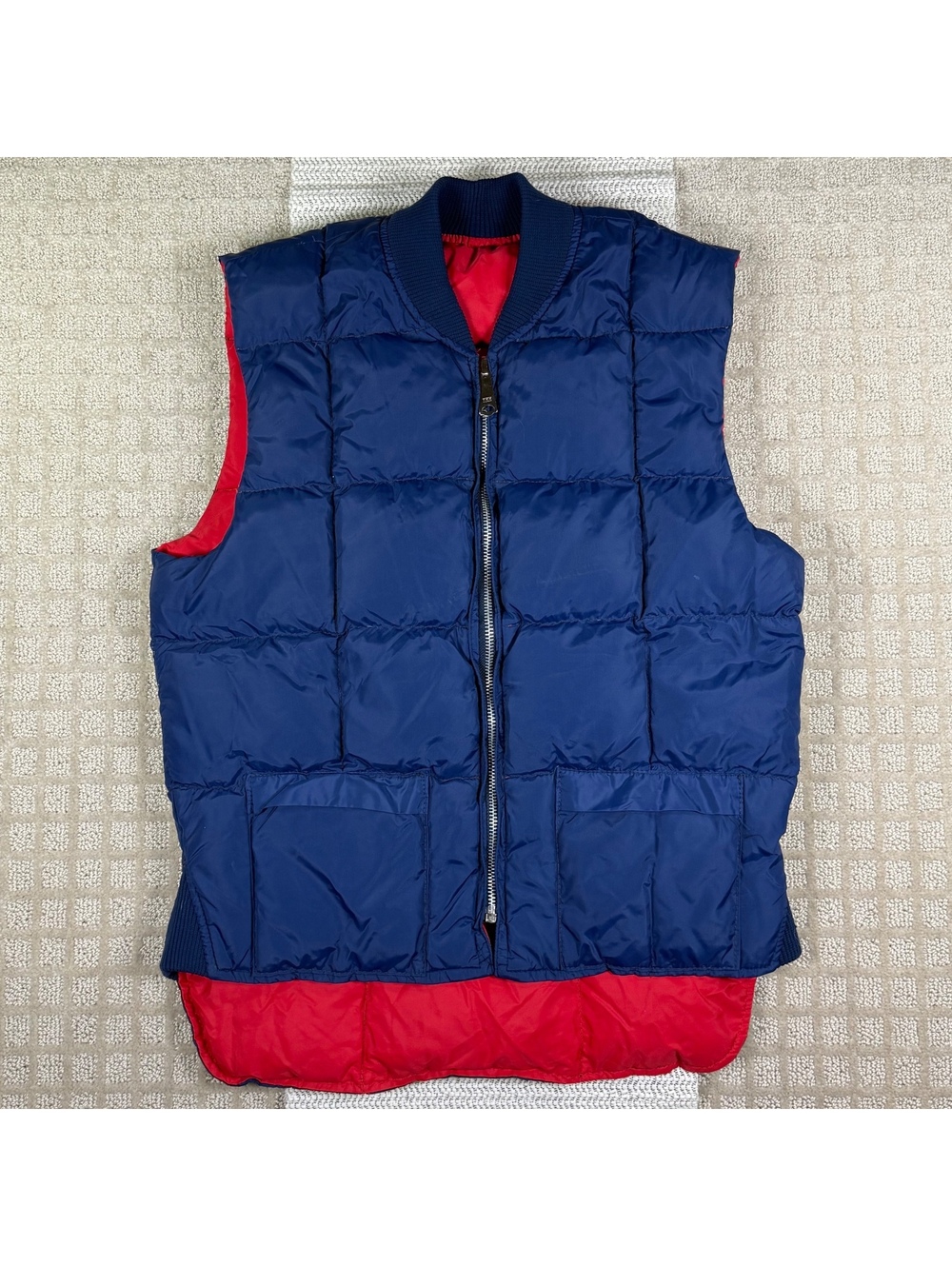 Pioneer Down Reversible Puffer Vest Canada Made S